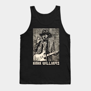 Rockin' with Bocephus Hank Jr. Fan Club Tank Top